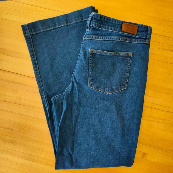 Lands End Midrise Trouser Jean - Picture 1 of 3